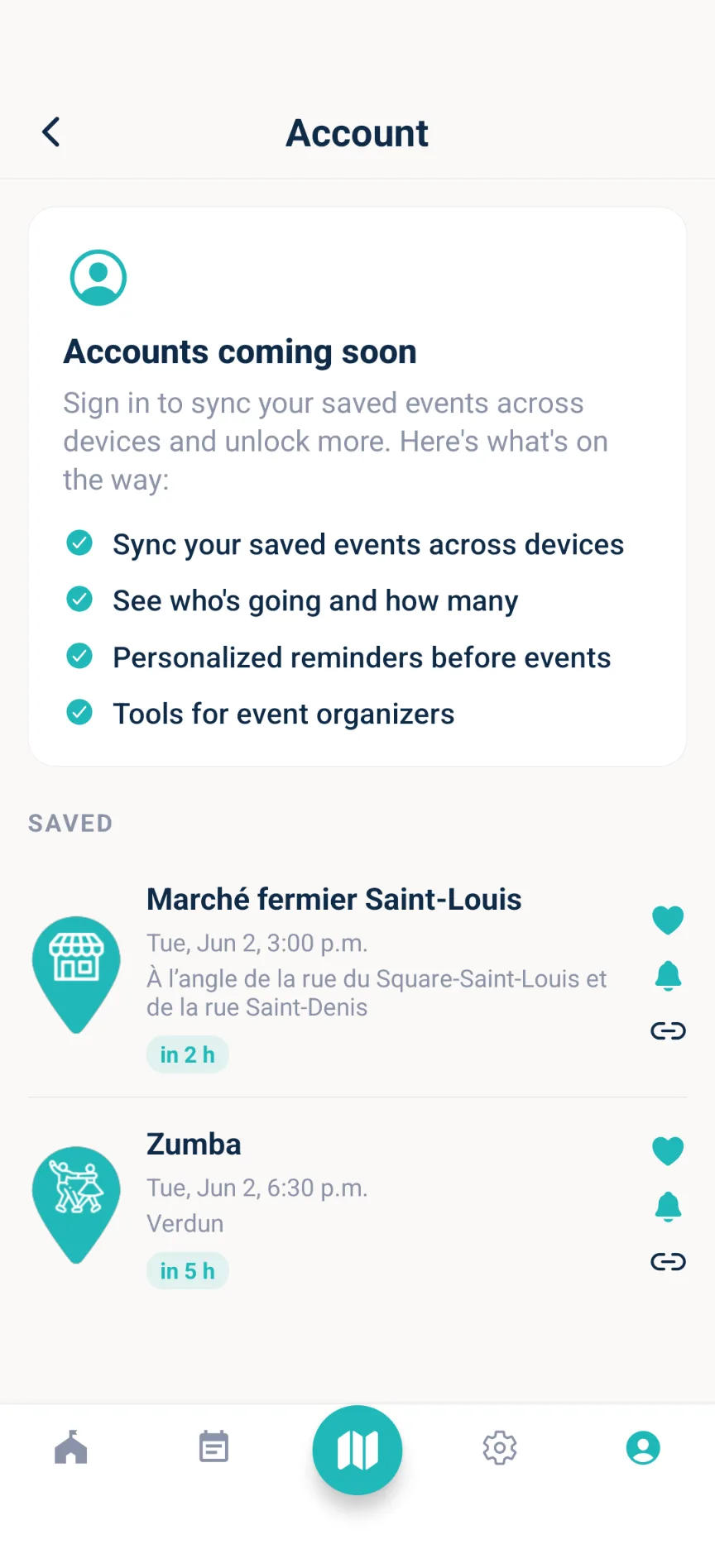 Wasssup — saved outings